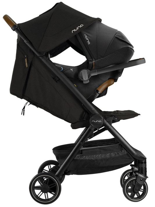 Nuna TRVL + PIPA Lite RX Travel System Bundle - Caviar - ST15706CVR-CF10208600CVR