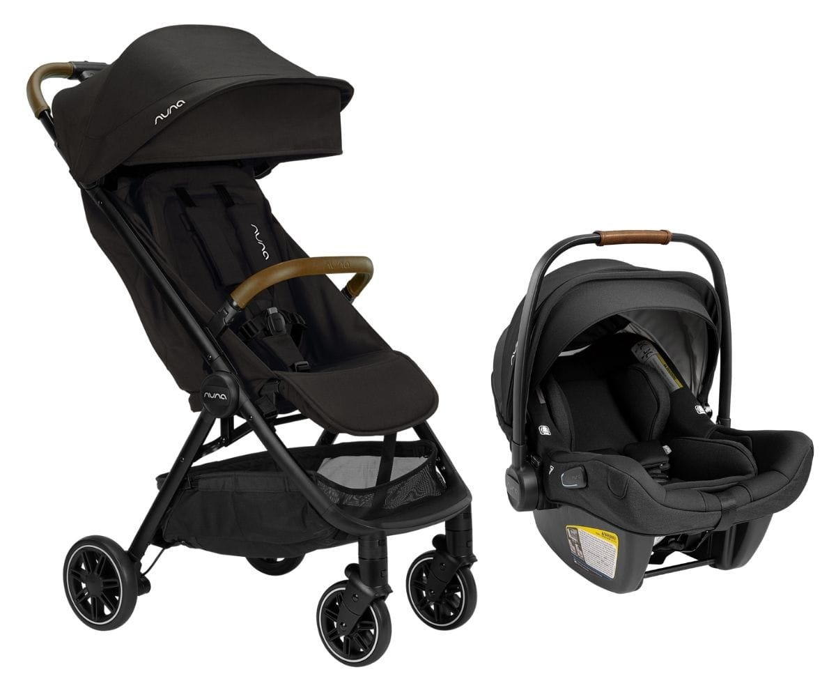 Nuna TRVL + PIPA Lite RX Travel System Bundle - Caviar - ST15706CVR-CF10208600CVR