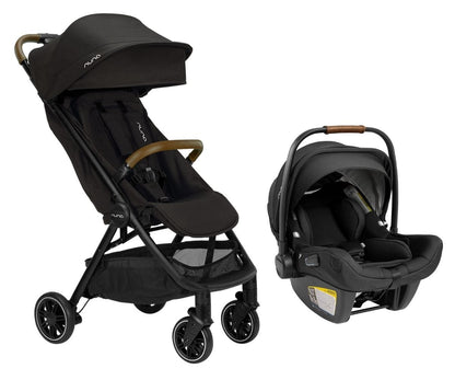 Nuna TRVL + PIPA Lite RX Travel System Bundle - Caviar - ST15706CVR-CF10208600CVR