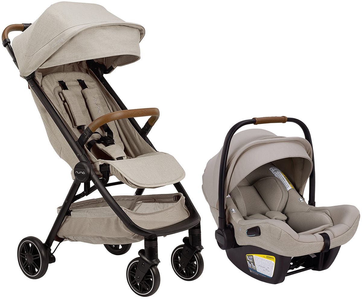 Nuna TRVL + PIPA Lite RX Travel System Bundle - Hazelwood - ST15712HAZ-CF10208609HAZ