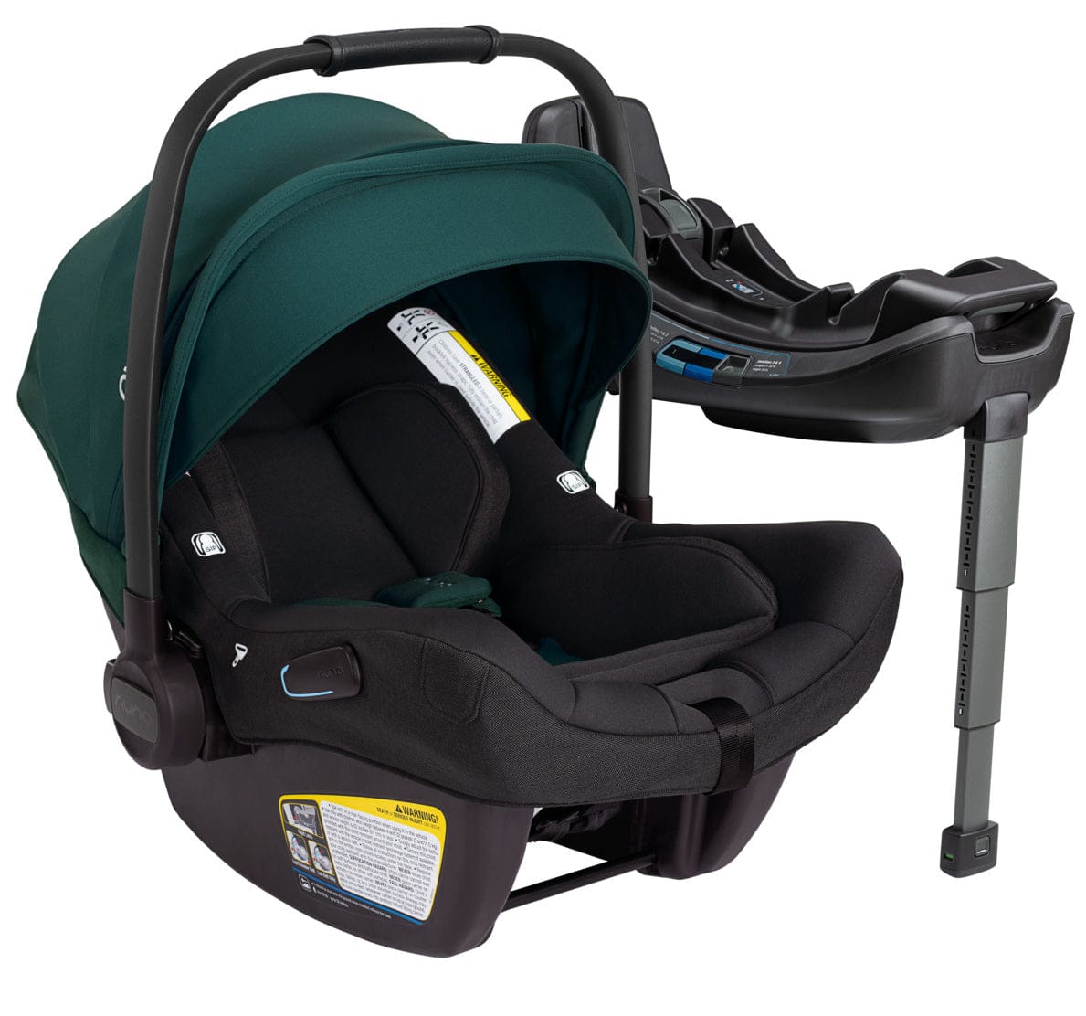 Nuna TRVL + PIPA Lite RX Travel System Bundle - Lagoon - ST15706LGN-CF10208600LGN