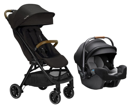 Nuna TRVL + PIPA RX Travel System Bundle - Caviar - ST15706CVR-CF12508600CVR