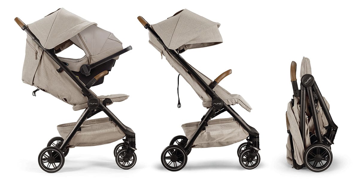 Nuna TRVL + PIPA RX Travel System Bundle - Hazelwood - ST15712HAZ-CF12508603HAZ