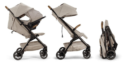 Nuna TRVL + PIPA RX Travel System Bundle - Hazelwood - ST15712HAZ-CF12508603HAZ