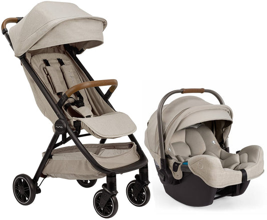 Nuna TRVL + PIPA RX Travel System Bundle - Hazelwood - ST15712HAZ-CF12508603HAZ