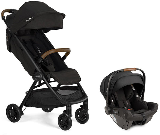 Nuna TRVL + PIPA urbn Travel System - Caviar - TS15700CVR