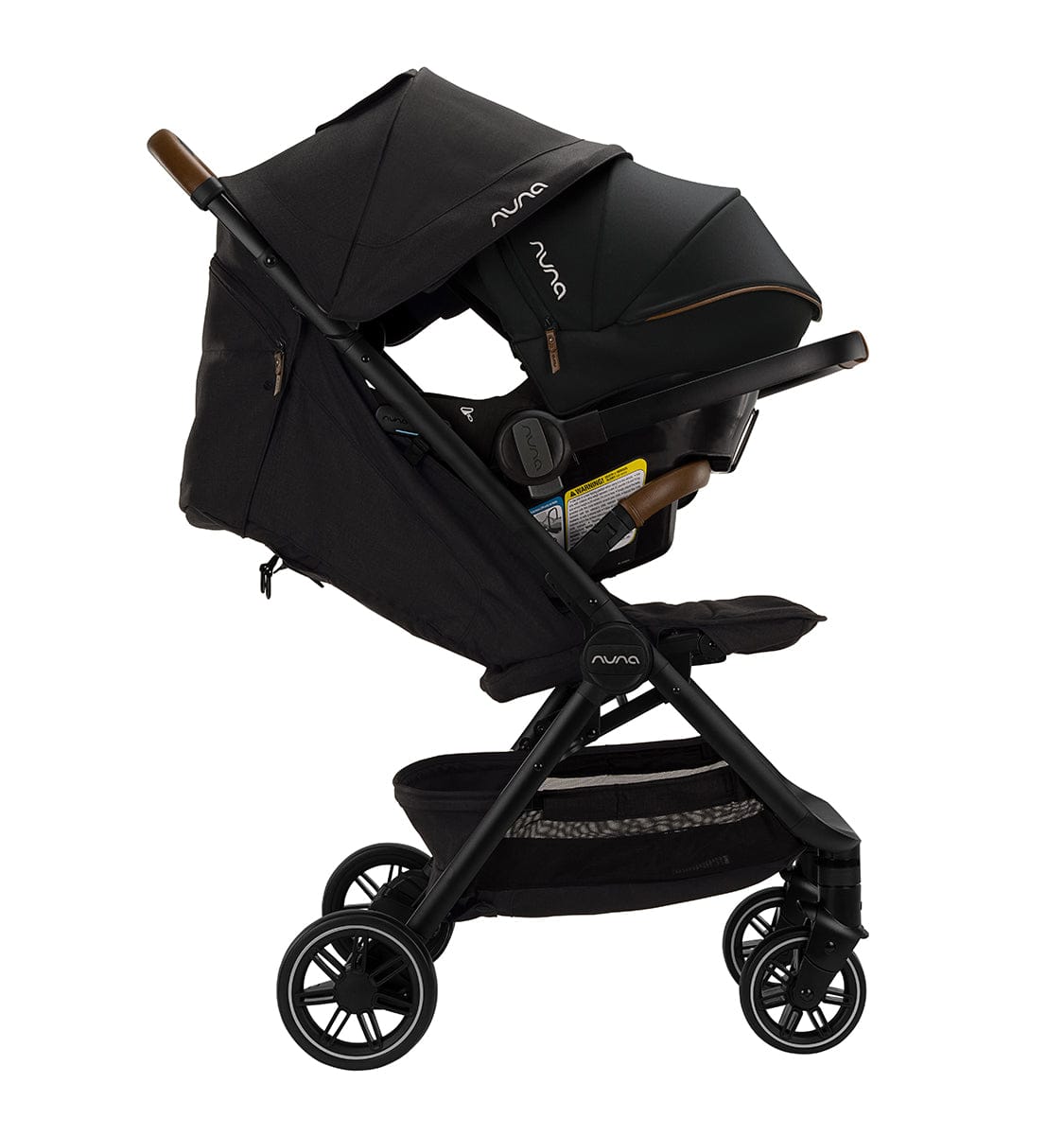 Nuna TRVL + PIPA urbn Travel System - Caviar - TS15700CVR