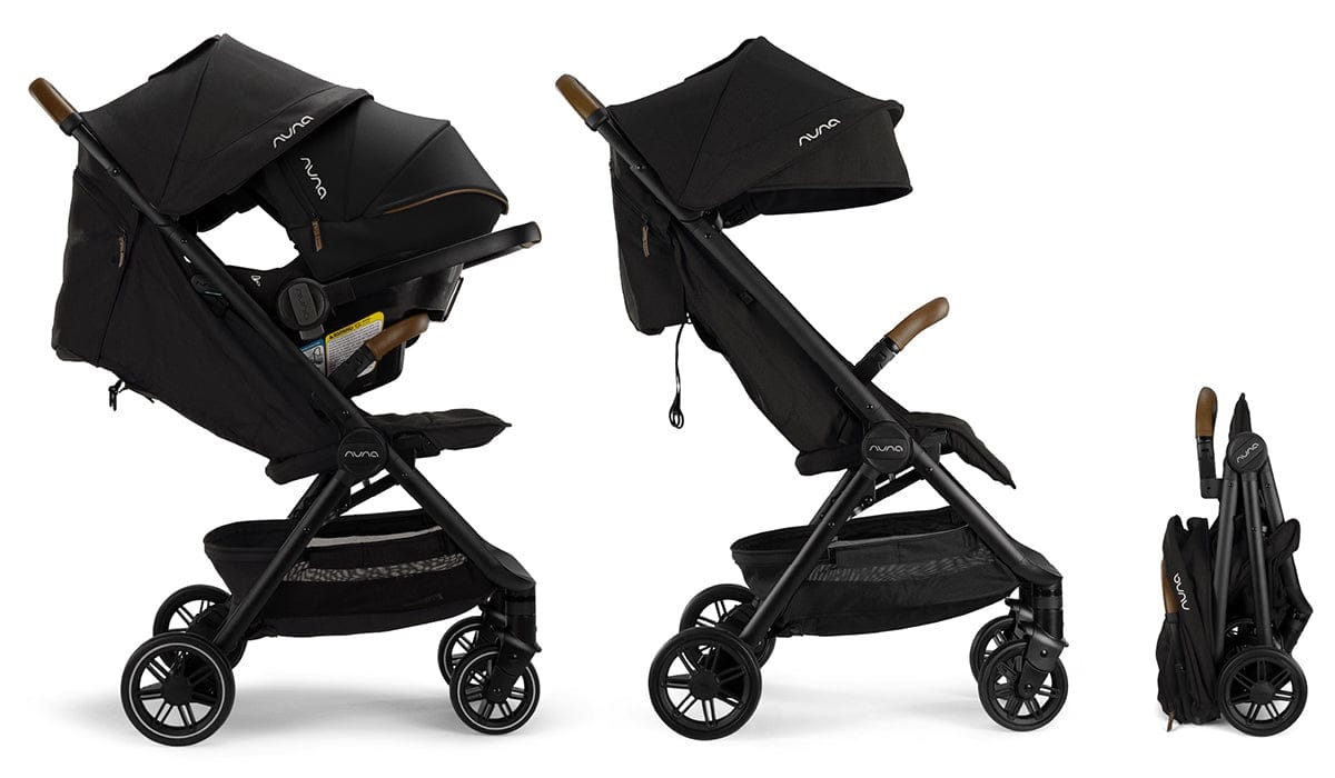 Nuna TRVL + PIPA urbn Travel System - Caviar - TS15700CVR
