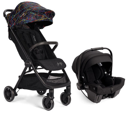 Nuna TRVL + PIPA urbn Travel System - Rainbow by Georgette Polizzi - TS15715600RNB