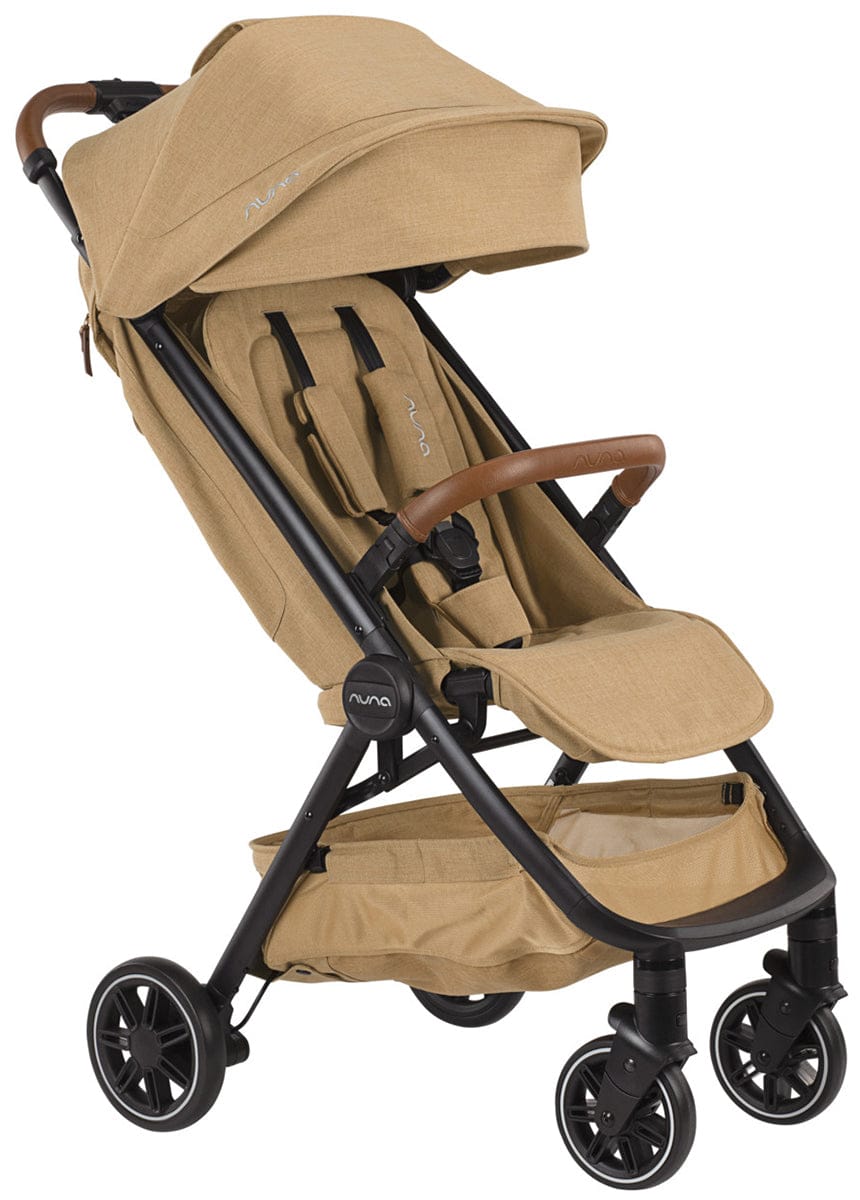 Nuna TRVL Self-Folding Compact Stroller - Camel - ST15706CAM