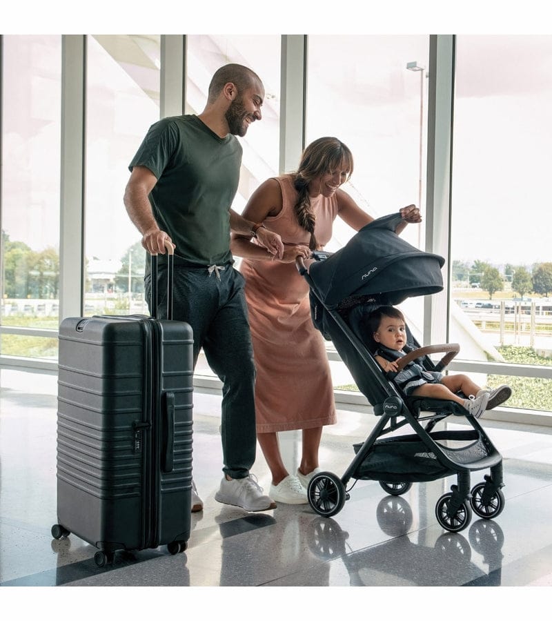 Nuna TRVL Self-Folding Compact Stroller - Hazelwood - ST15712HAZ