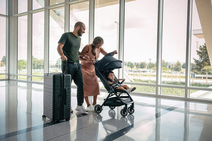 Nuna TRVL Self-Folding Compact Stroller - Lagoon - ST15706LGN