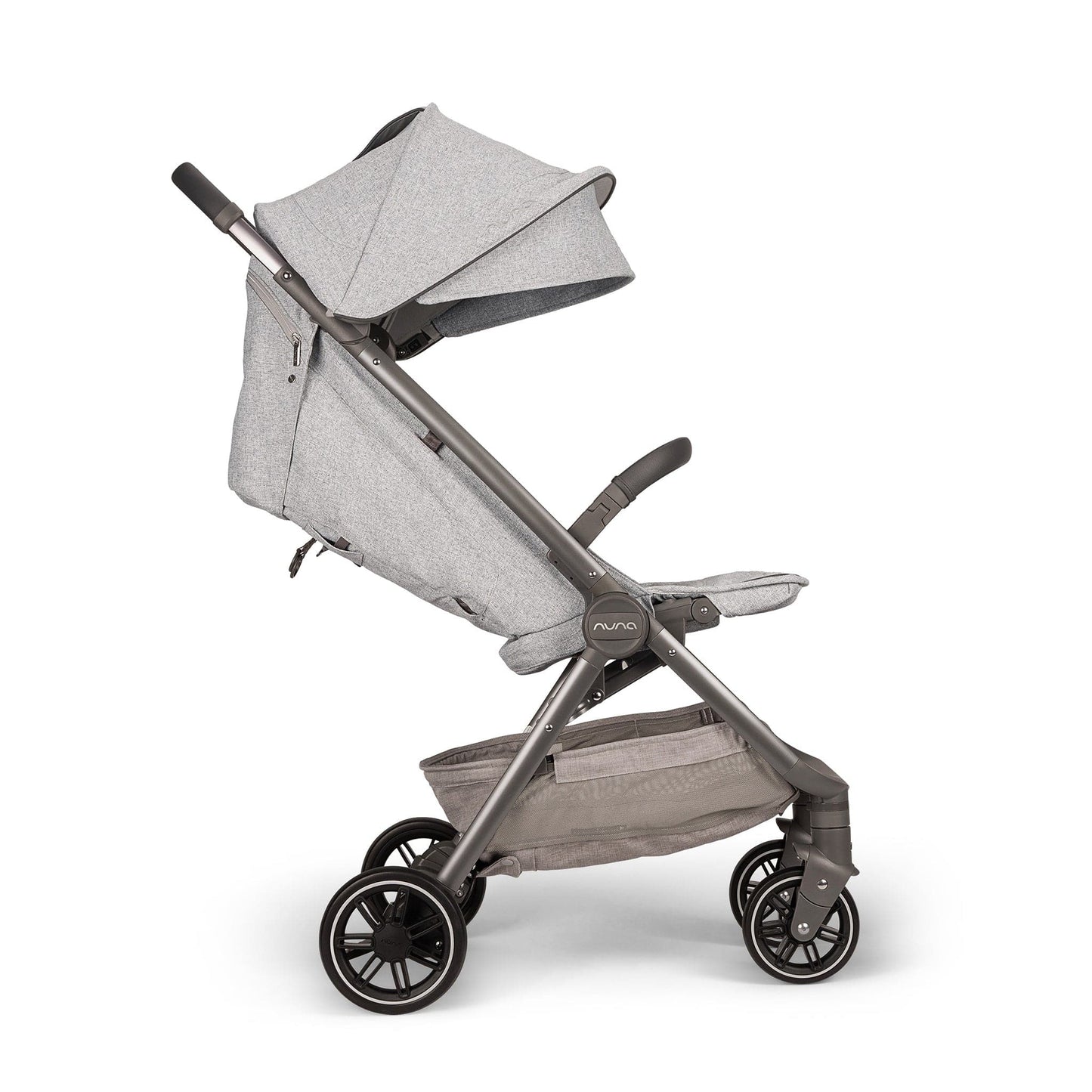 Nuna TRVL Self-Folding Compact Stroller - Sterling - ST15722STL