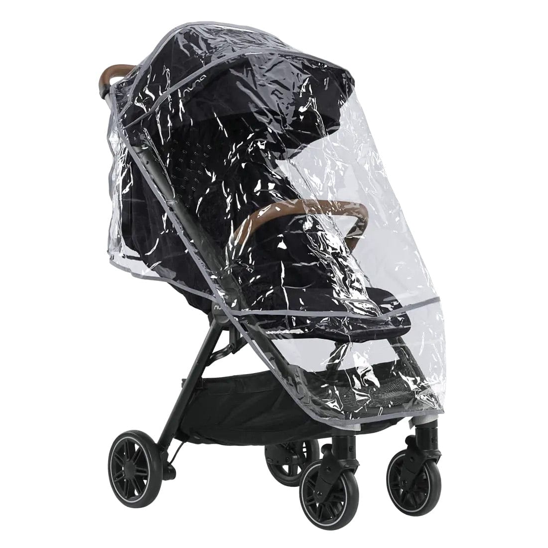 nuna trvl lx stroller - caviar Nuna TRVL LX Self-Folding Compact Stroller