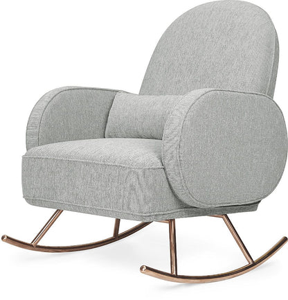Nursery Works Compass Rocker - Light Grey Weave - NW17087FWLG