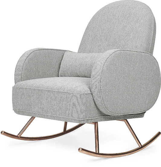 Nursery Works Compass Rocker - Light Grey Weave - NW17087FWLG