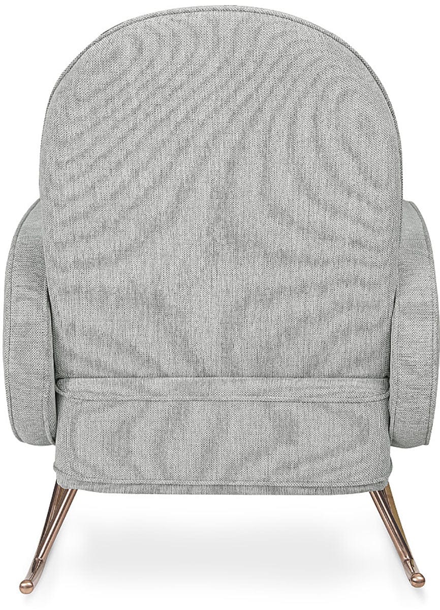 Nursery Works Compass Rocker - Light Grey Weave - NW17087FWLG