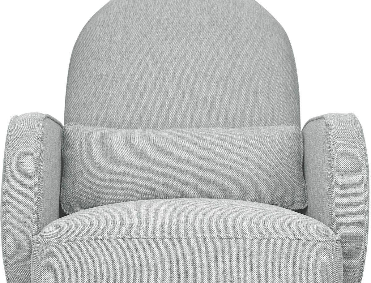 Nursery Works Compass Rocker - Light Grey Weave - NW17087FWLG