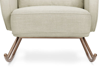 Nursery Works Compass Rocker - Oatmeal Weave - NW17087OM