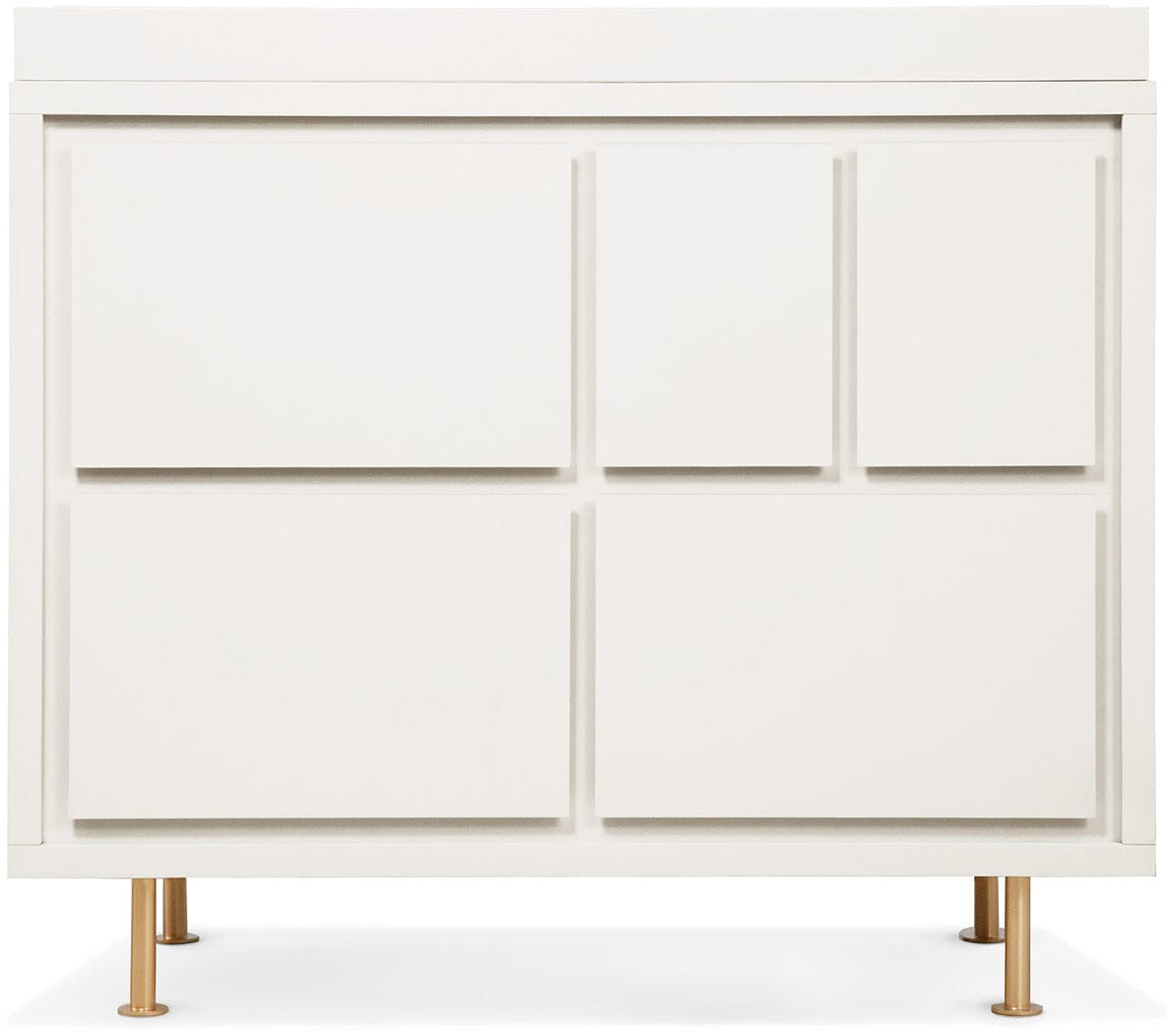 Nursery Works Novella 5-Drawer Dresser - Dune White - NW15015DW