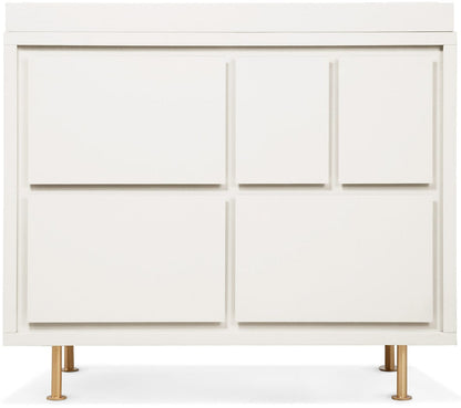 Nursery Works Novella 5-Drawer Dresser - Dune White - NW15015DW