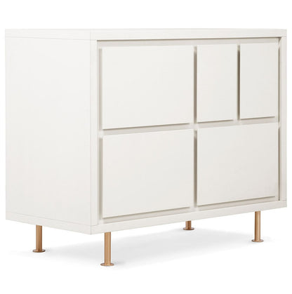 Nursery Works Novella 5-Drawer Dresser - Dune White - NW15015DW