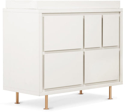 Nursery Works Novella 5-Drawer Dresser - Dune White - NW15015DW