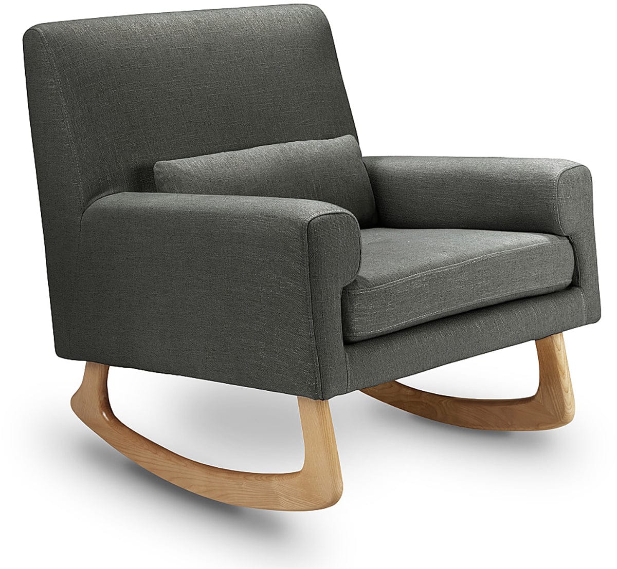 Nursery Works Sleepytime Rocker, Light Legs - Charcoal - 1085ROL