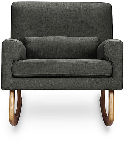 Nursery Works Sleepytime Rocker, Light Legs - Charcoal - 1085ROL