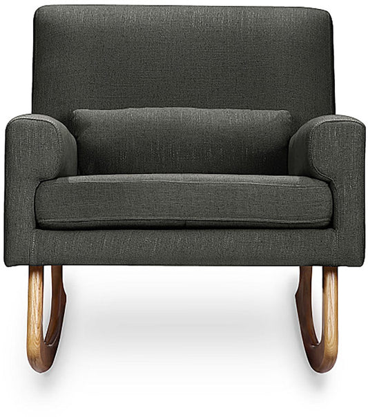 Nursery Works Sleepytime Rocker, Light Legs - Charcoal - 1085ROL