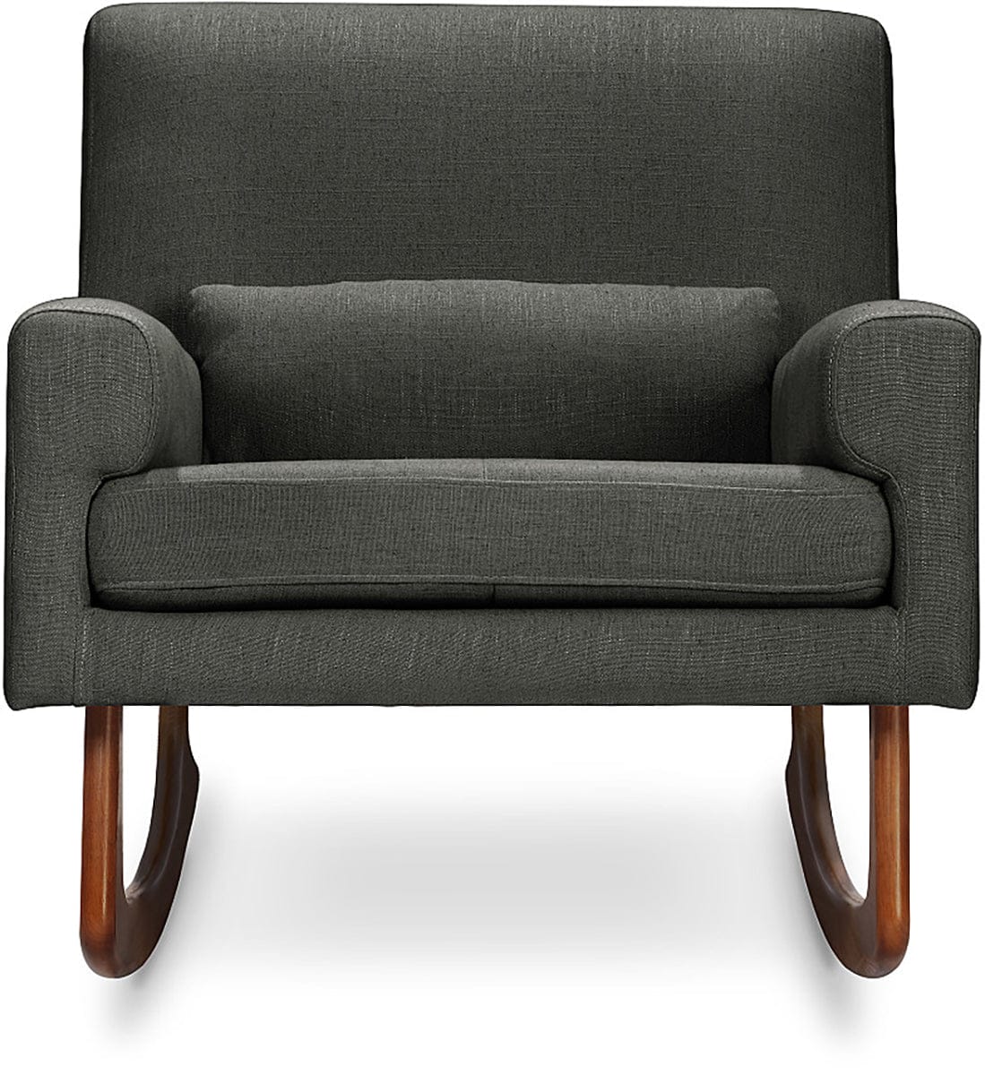 Nursery Works Sleepytime Rocker, Walnut Legs - Charcoal - 1085ROA