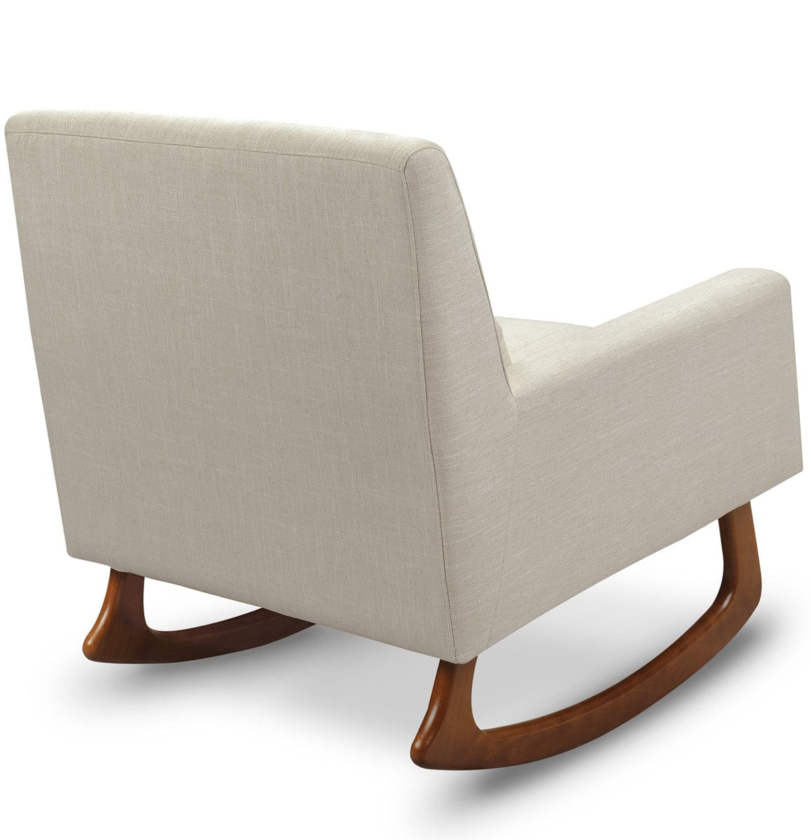 Nursery Works Sleepytime Rocker, Walnut Legs - Oatmeal - 1085OMA