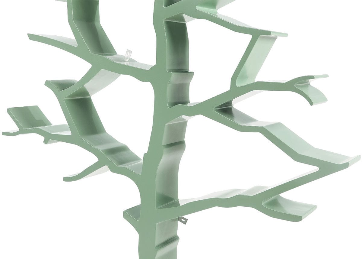 Nursery Works Tree Bookcase - Sage Green - NW8126S