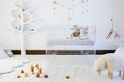 Nursery Works Vetro Mini Crib, Acrylic - NW1060CA