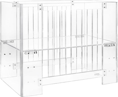 Nursery Works Vetro Mini Crib, Acrylic - NW1060CA