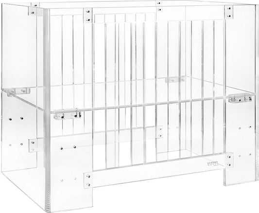 Nursery Works Vetro Mini Crib, Acrylic - NW1060CA