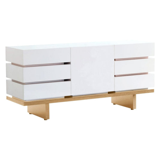 Nurseryworks 3-Wide Dresser - Solid Doors- Light - 1047L