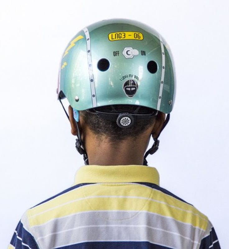 Nutcase Little Nutty Tin Robot G3 Helmet