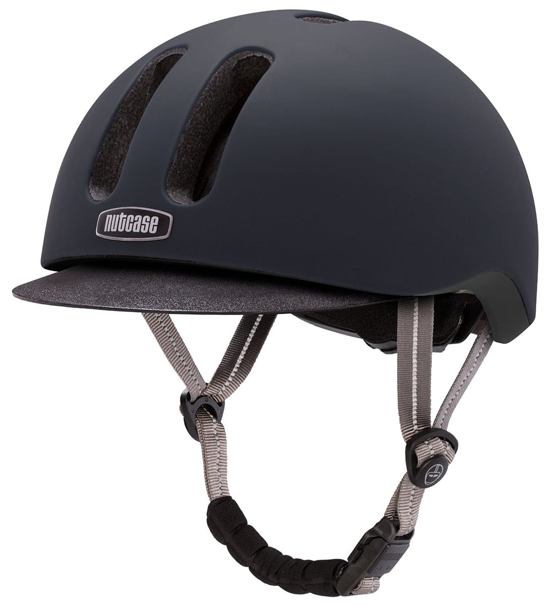 Nutcase Metroride Matte Helmet - Black Tie - MTRO-3000M-SM-ML