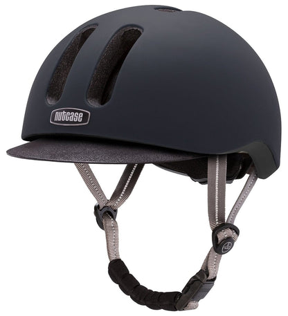 Nutcase Metroride Matte Helmet - Black Tie - MTRO-3000M-SM-ML