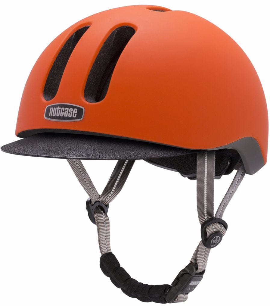 Nutcase Metroride Matte Helmet - Dutch Orange - MTRO-3002M-SM-ML