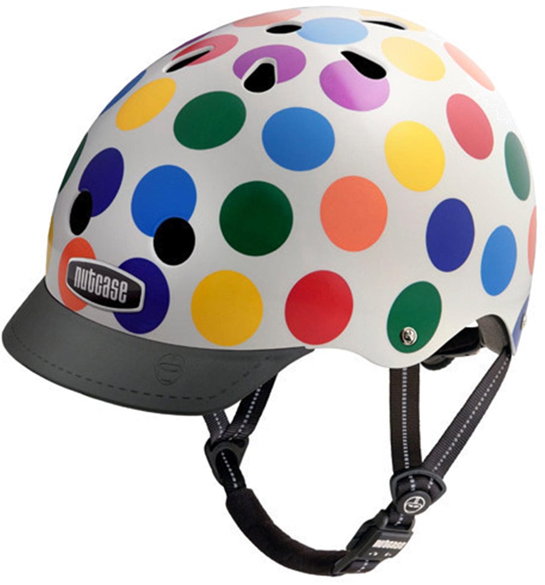 Nutcase Street Helmet, Small - Dots