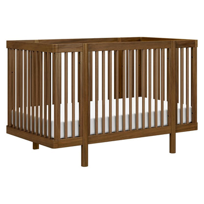 Babyletto Pogo 8-in-1 Convertible Crib w/All-Stages Conversion Kits - Natural Walnut - M29880NL