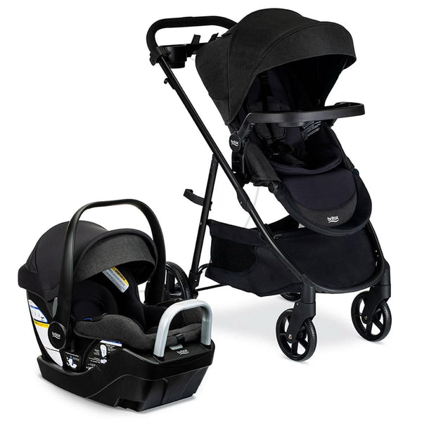 Britax Willow Brook S+ Travel System with Alpine Anti-Rebound Base