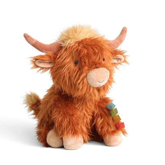 Itzy Ritzy Snuggleverse Sweetie Snuggles Plush Toy - Wyatt the Highland Cow - 306701942