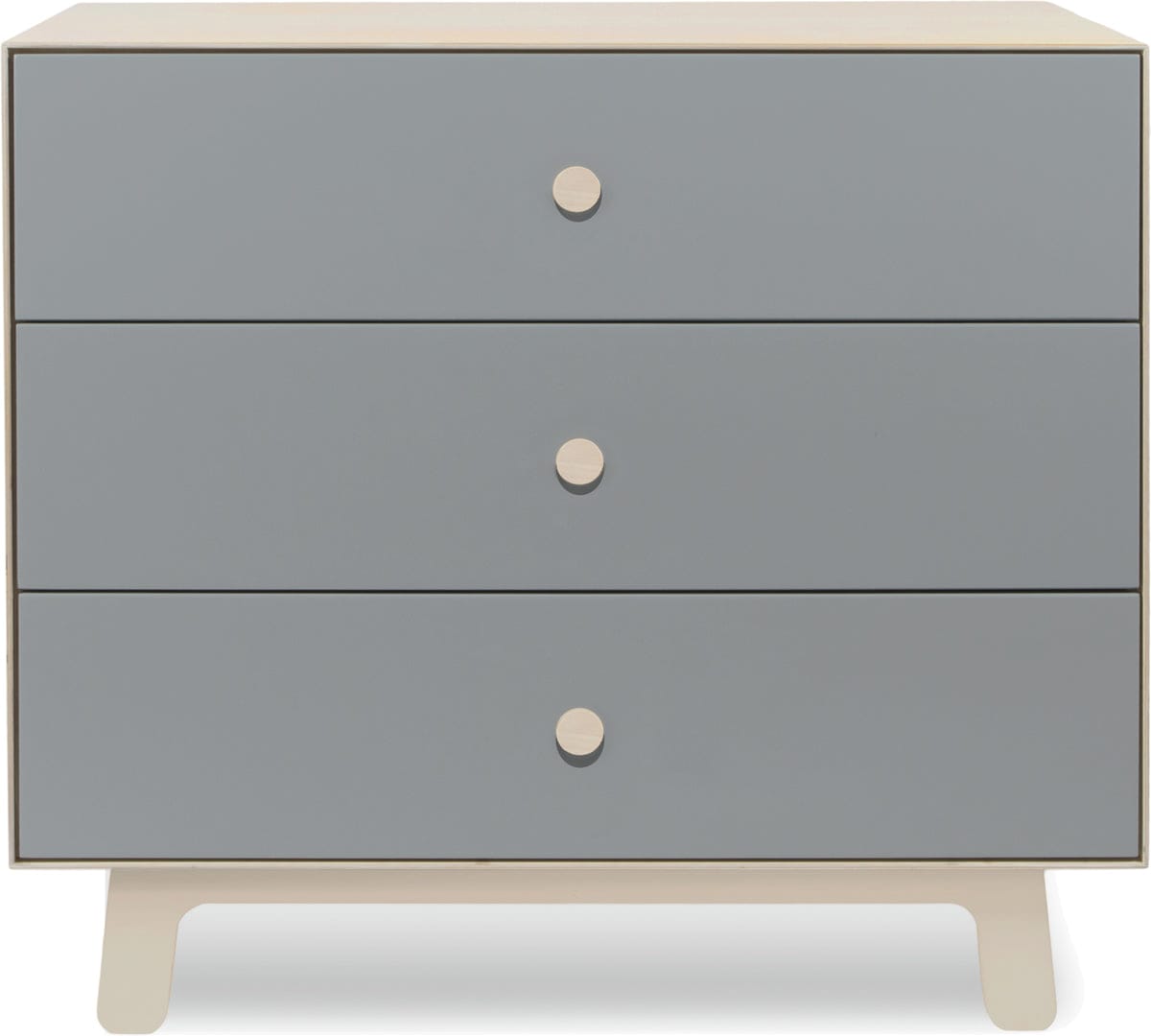 Oeuf 3-Drawer Dresser - Sparrow - Grey - 1M3D-S-11