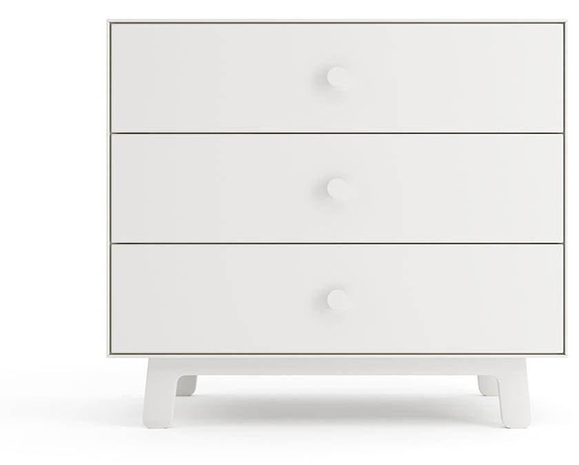 Oeuf 3 Drawer Dresser - Sparrow - White - 1M3D-S-03