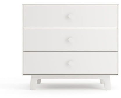 Oeuf 3 Drawer Dresser - Sparrow - White - 1M3D-S-03
