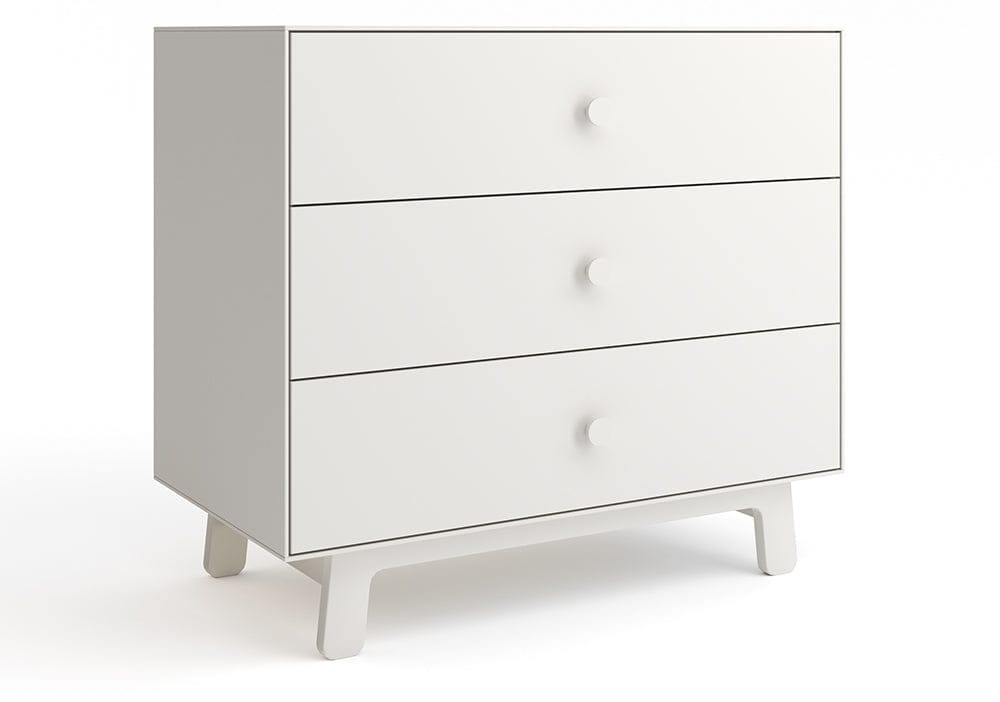 Oeuf 3 Drawer Dresser - Sparrow - White - 1M3D-S-03