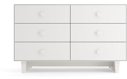 Oeuf 6 Drawer Dresser - Rhea - White - 1M6D-R-03